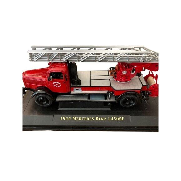 1944 Mercedes Benz L4500F Fire Truck Engine Diecast Toy Car Model Sig Series - Picture 2 of 9